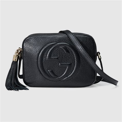 gucci soho leather strap|Gucci soho small leather bag.